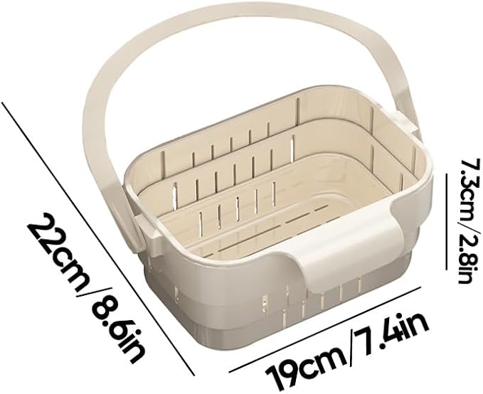 Foldable Kitchen Sink Strainer, Hanging Sink Drain Basket - Image 2