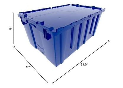Plastic Modern Lidded Home Storage Bins - Image 5