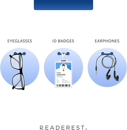 Readerest Magnetic Glasses Holder, Magnet Clip - Image 3