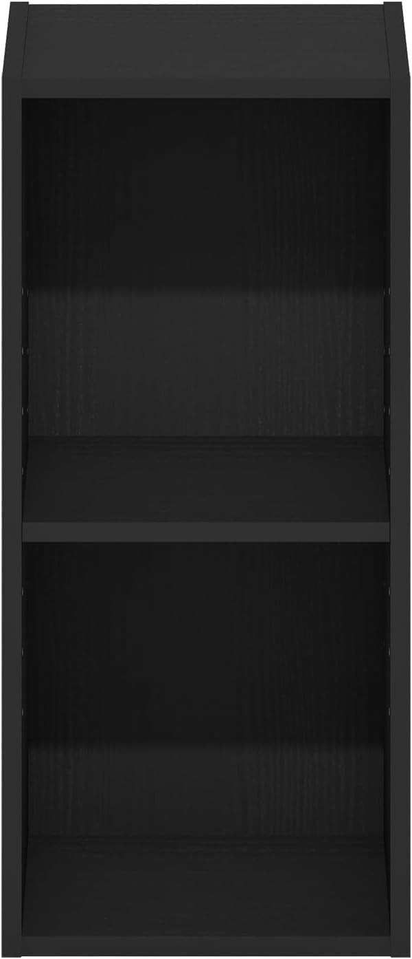Furinno Fulda Book Shelf, 2-Tier Narrow Bookshelf, Bookcase - Image 7