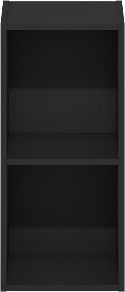 Furinno Fulda Book Shelf, 2-Tier Narrow Bookshelf, Bookcase - Image 7