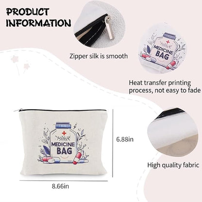 YangQian Medicine Bag Pouch for Women Nurse Practitioner Doctor Patient - Image 6