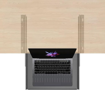 JINGCHENGMEI Sliding Under Desk Laptop Mount Shelf - Image 4