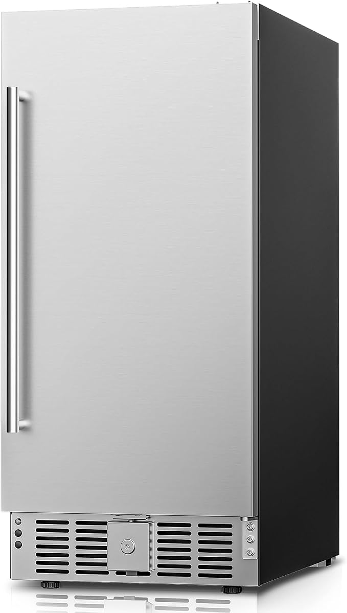 15 Inch Under Counter Beverage Refrigerator by Feelfunn