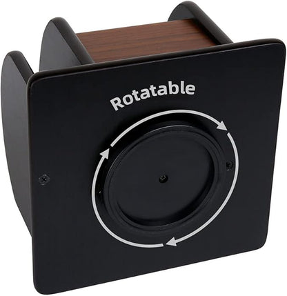 Wooden Desk Organizer, Desktop Office Supplies Storage Remote Control Caddy - Image 5