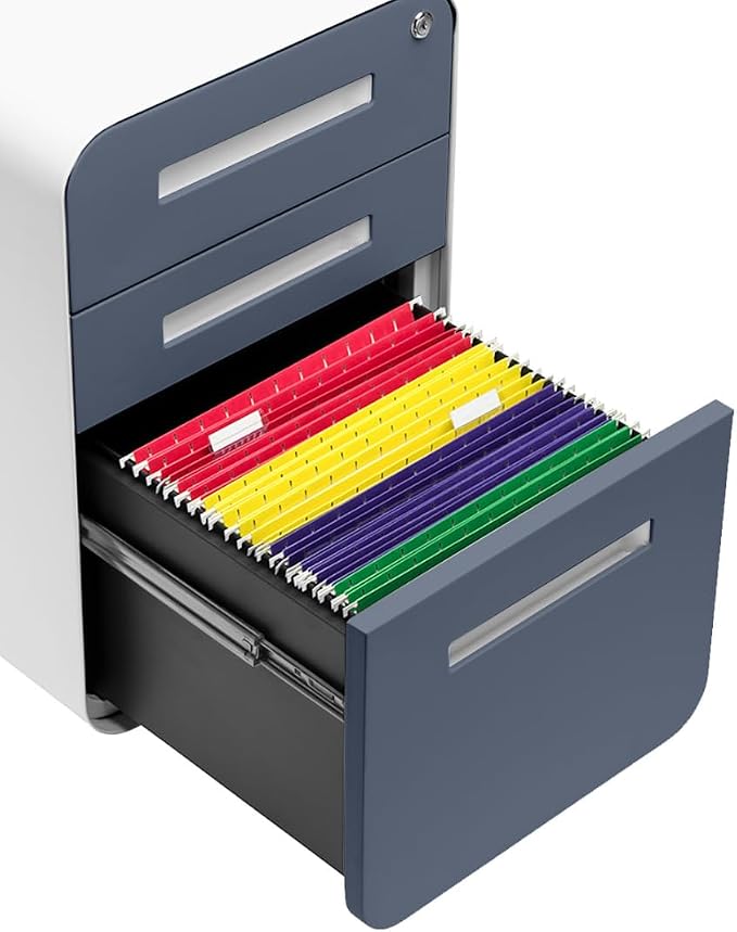 Laura Davidson Furniture Stockpile 3 Drawer File Cabinet - Image 5