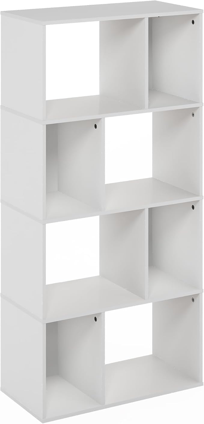 Furinno DALY Book Shelf, 8-Cube Bookshelf, Cube Storage Organizer Bookcase - Image 6