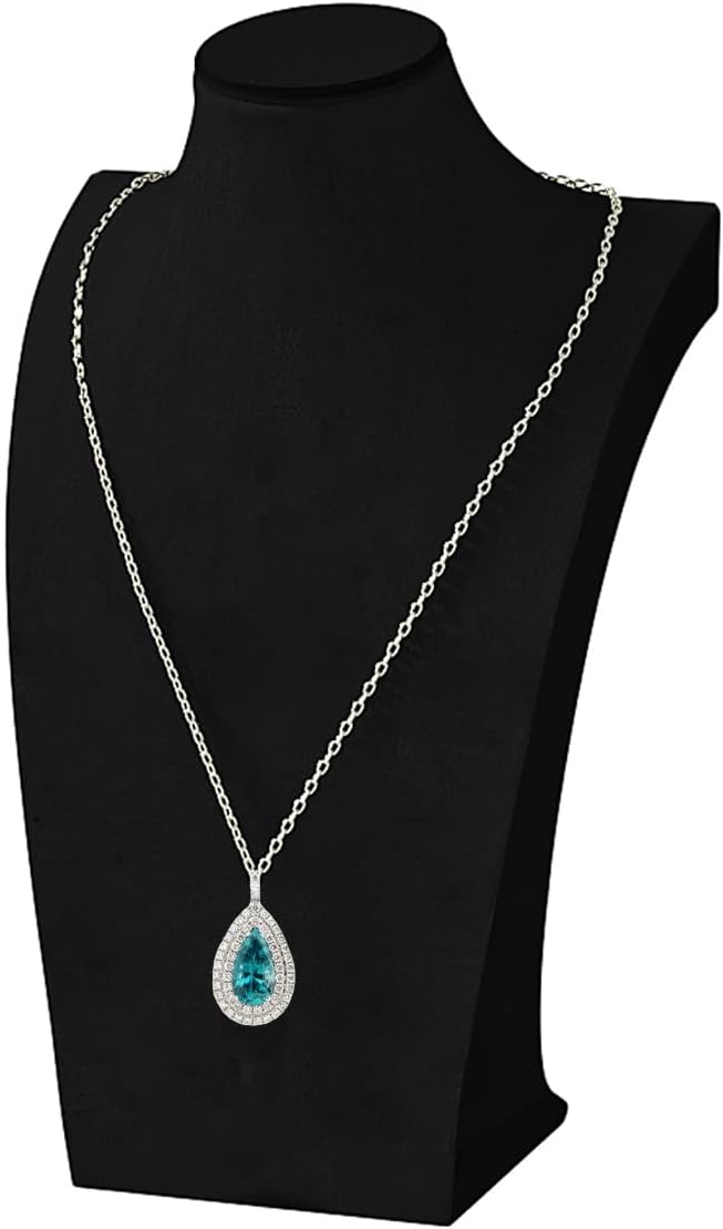 Necklace Bust Stand for Selling, Jewelry Necklace Organizer Rack for Home Use by FocusOnJewelryDisplay