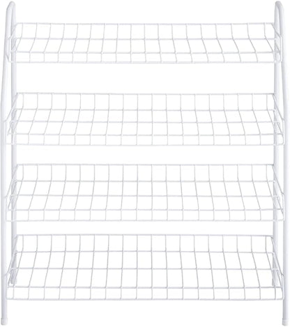 Rubbermaid 4-Tier Wire Shoe Rack, Simple Assemble, Storage Shelf - Image 4