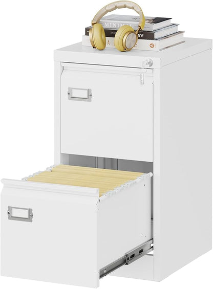 2 Drawers Vertical File Cabinets by Fesbos
