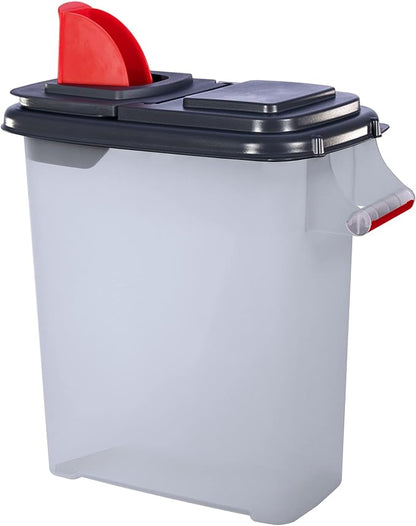 Storage Dispenser for Wood Pellets and More by Buddeez