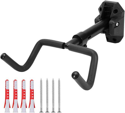 MaxxHaul 51184 Bike Wall Mount Rack – 66 lb Capacity – Adjustable 14.5″ to by MaxxHaul