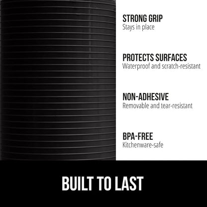 GORILLA GRIP DuraGuard Shelf Liner, 17.5x30 Non-Adhesive Cabinet Liners - Image 2