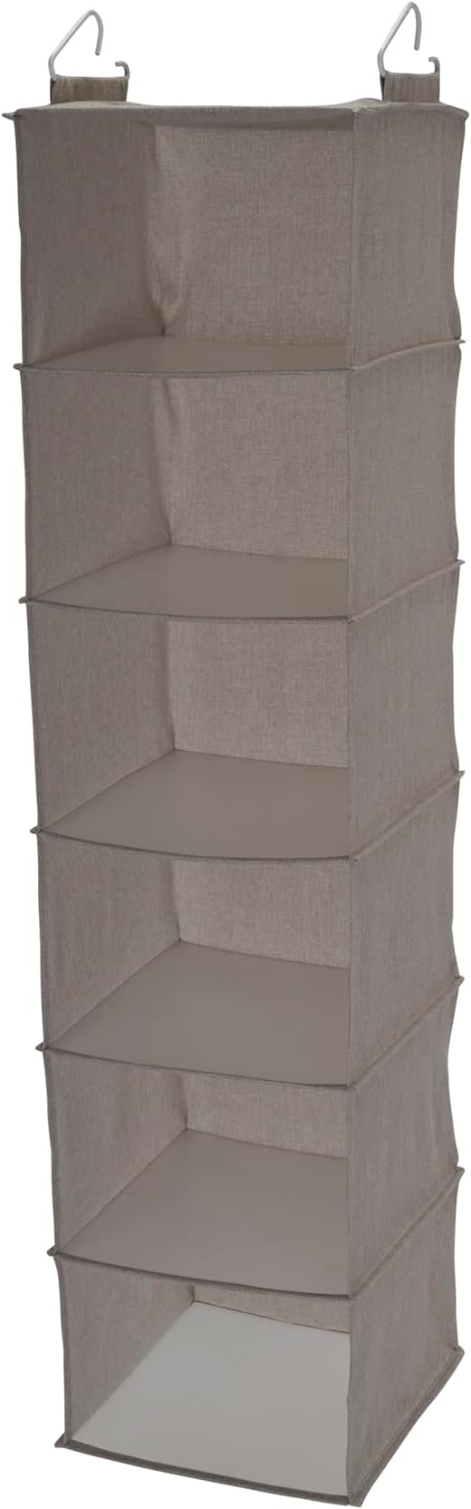 Household Essentials 6 Shelf Hanging Closet Organizer, Hanging Closet Shelf by HouseholdEssentials