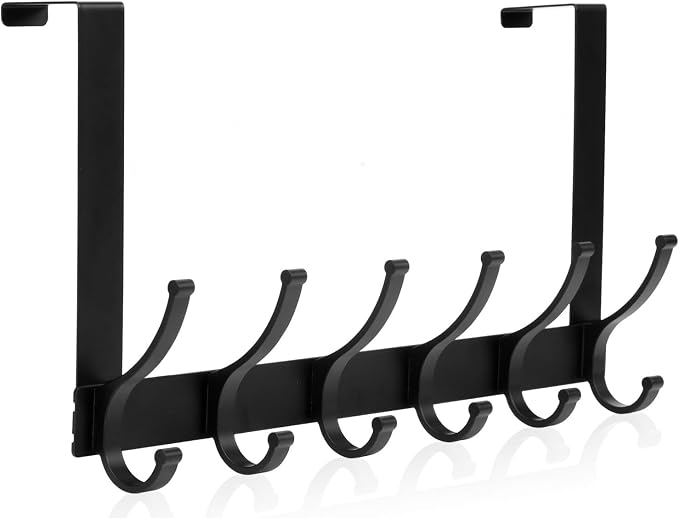 Optish Over The Door Hooks, Door Hanger Hooks by Optish