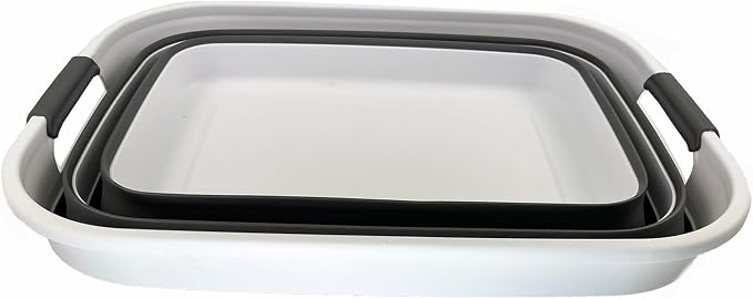 SAMMART Collapsible Plastic Laundry Basket - Image 3