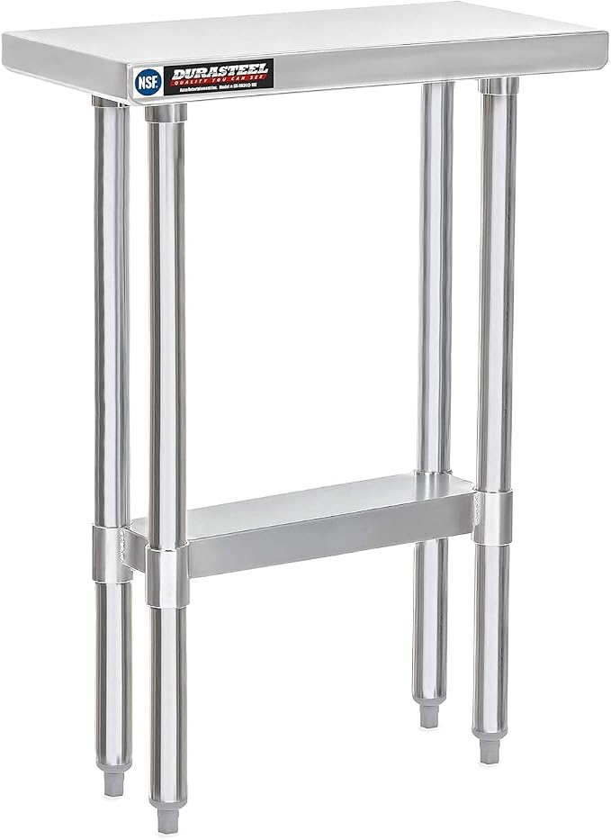 DuraSteel 24x12 Stainless Steel Work Table by DuraSteel