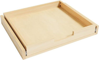 Pull Out Cabinet Organizer, Soft Close Slide Out Wooden Pull out Drawers by Gsskny