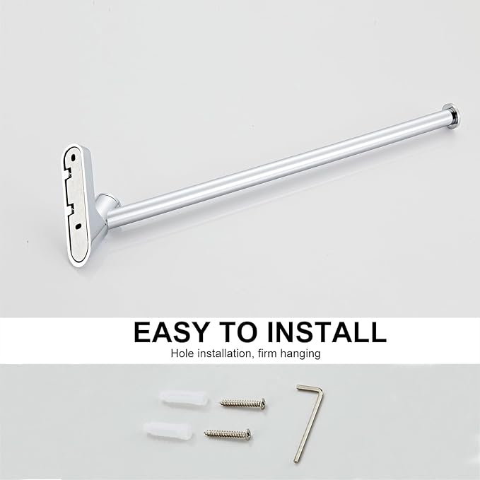 NEWRAIN Wall Mounted Drying Rack, Stainless Steel Folding Laundry Hanging Rack - Image 7