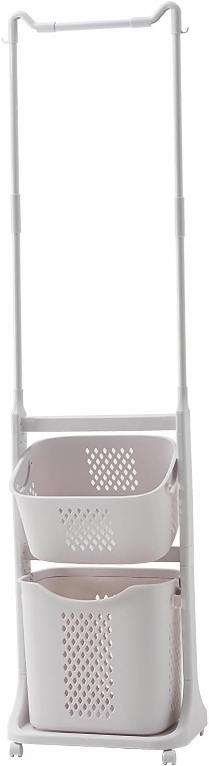 2-Tier Laundry Hamper Sorter by Unknown