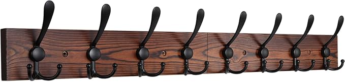 IBosins Wall Mounted Coat Rack, 31-2/5'' Long, Entryway Hanging Rack, Metal by IBosins