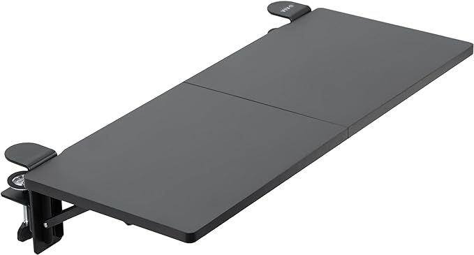 VIVO Black Clamp-on 30 x 12 in Desk Extender, DESK-EXT30 | Foldable, Wrist by Unknown