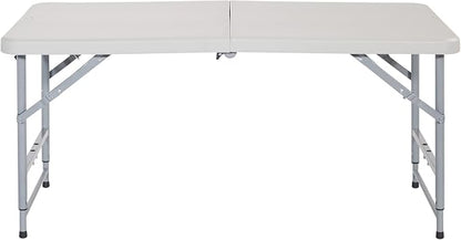 Office Star Resin Multipurpose Rectangle Table, 4-Feet Long, Height Adjustable - Image 7