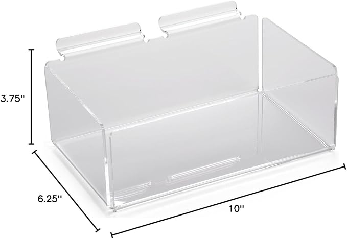 Displays2go Set of 5, Single Compartment - Image 4