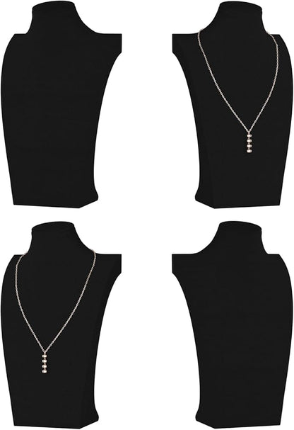 Necklace Bust Display Stand, Necklace Holder, Pendant Chain Necklace Organizer by KunGe