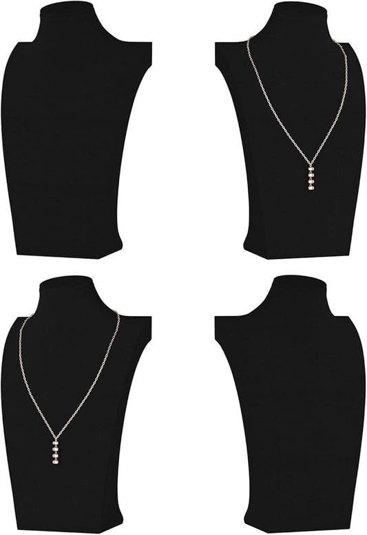 Necklace Bust Display Stand, Necklace Holder, Pendant Chain Necklace Organizer by KunGe