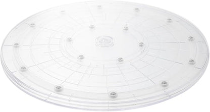 OUNONA 12-Inch Acrylic Rotating Turntable Kitchen Storage Organizer Tray by OUNONA