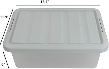 14 Quart Plastic Storage Box, 2 Packs - Image 3