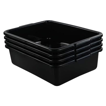 Teyyvn 13 L Plastic Bus Box, Commercial Wash Basin Tote Box by Teyyvn