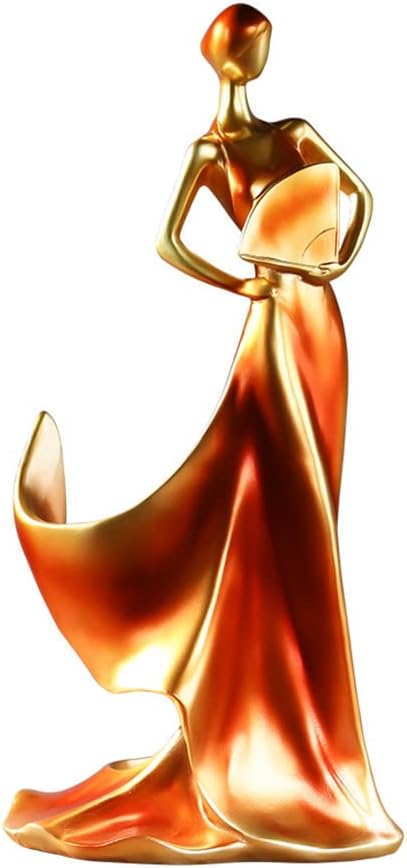 Artpaul Wine Bottle Holder Beauty Lady Statue Wine Bottle Stand Lady Wine Rack - Image 2
