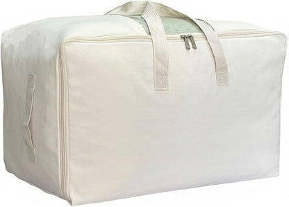 Soft Large Canvas Comforter Storage Bags by DoYiKe