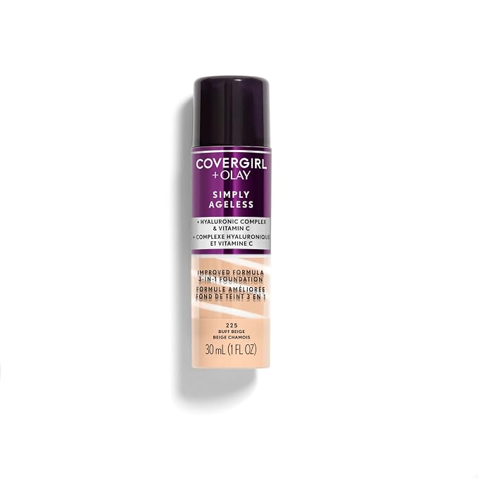 COVERGIRL & Olay Simply Ageless 3-in-1 Liquid Foundation, Matte Finish by COVERGIRL