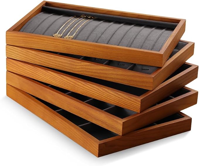 Ring Storage Tray, Wood Ring Tray - Image 6
