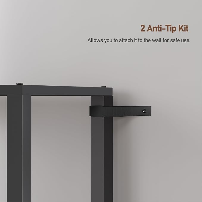 TUTOTAK Bookshelf, 6-Tier Tall Narrow Book Shelf - Image 7