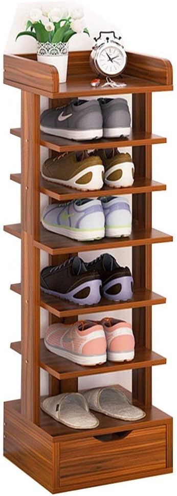 Shoe Rack, Dustproof Standing Storage Bench Shoes Organizer Cabinet Nonwoven by Unknown