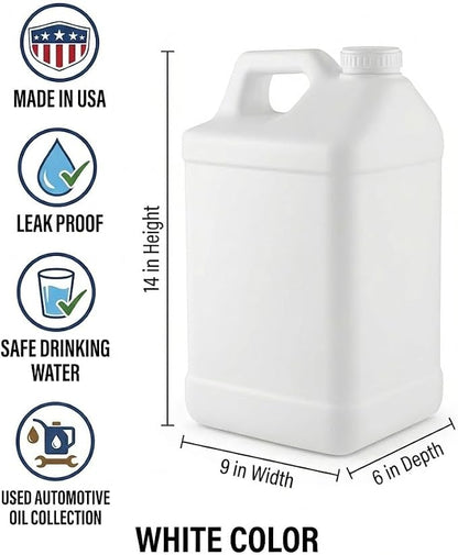 kitchentoolz 2.5 Gallon Water Jug – Heavy-Duty HDPE Carboy - Image 2