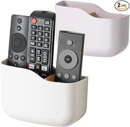 LINFIDITE 2 Pack TV Remote Holder Wall Mount Remote Control Holder by LINFIDITE