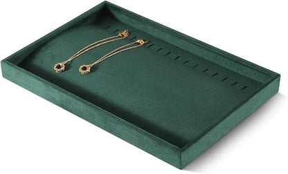 Velvet Jewelry Display Tray For Bracelet Pendant Necklace, Drawer Insert - Image 3