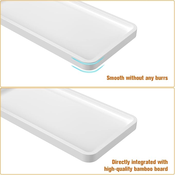 Weenson Bathroom Vanity Trays for Countertop Toiletries Decor Candle Perfume - Image 6
