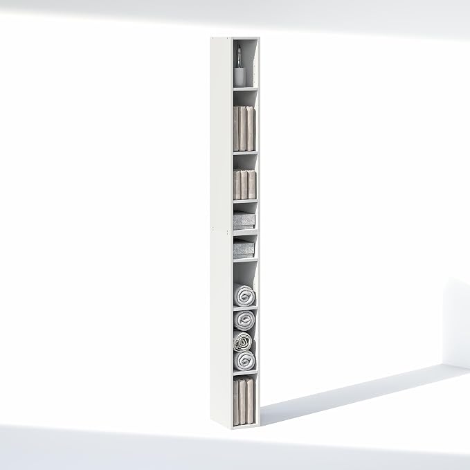 Furinno Fulda 8-Tier Closet Organizers and Storage, Open Shelf, Storage - Image 4