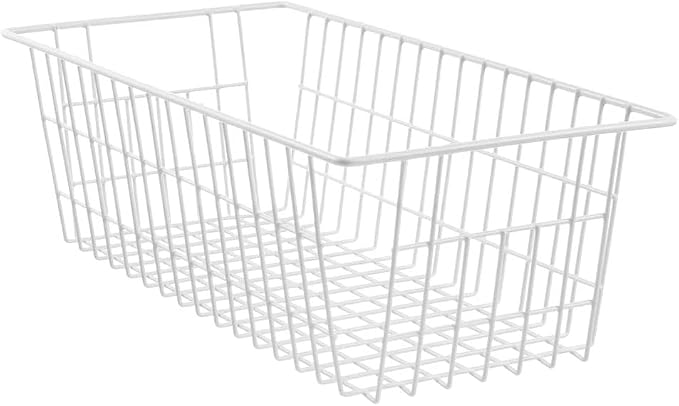 Wire Storage Basket Freezer Organizer Bins Food Storage Metal Baskets - Image 5
