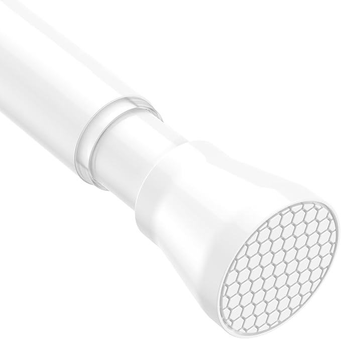 AIZESI Tension Curtain Rod Adjustable Spring Tension Rods by AIZESITENSIONROD