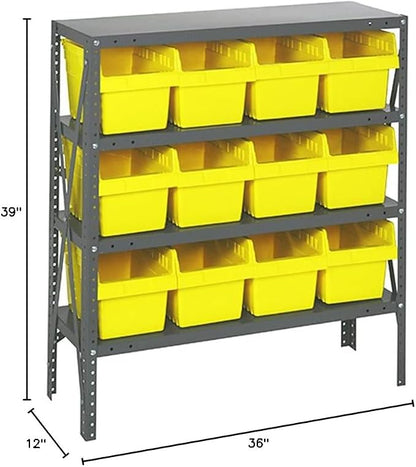 Quantum 1239-SB807YL Heavy Duty Shelving Unit - Image 2