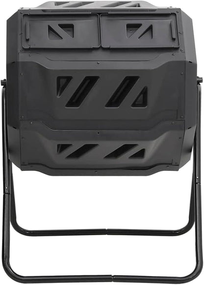 vidaXL Garden Compost Bin Home Garden Lawn Composting Rubbish Waste Box Trash - Image 5