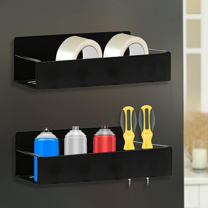 4 Pcs Magnetic Aerosol Spray Can Holder, Steel Magnet Spray Toolbox Bottle - Image 6