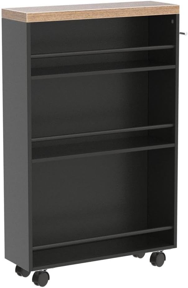 Tribesigns Slim Storage Cart, Rolling Narrow Kitchen Cart on Wheels - Image 4